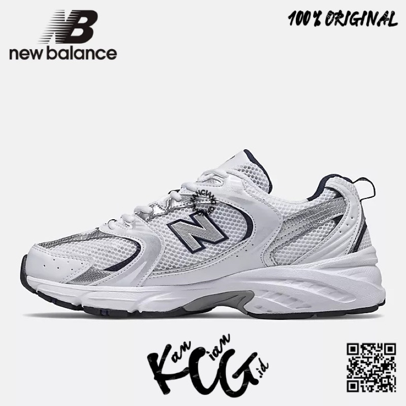 Sneakers NB MR530SG New Balance 530 White Silver Indigo Original 100% Bnib