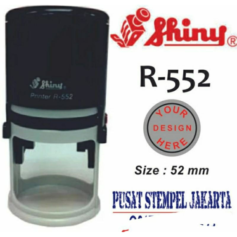 

Stempel Shiny R 552 + Costum Desig/Tulisan