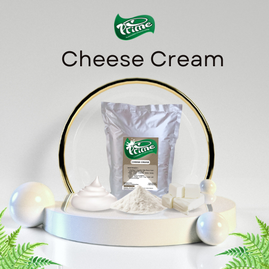 

Bubuk Toping Kue Rasa CHEESE CREAM Powder Prime Tanpa Gula 1 kg - Minuman Kekinian