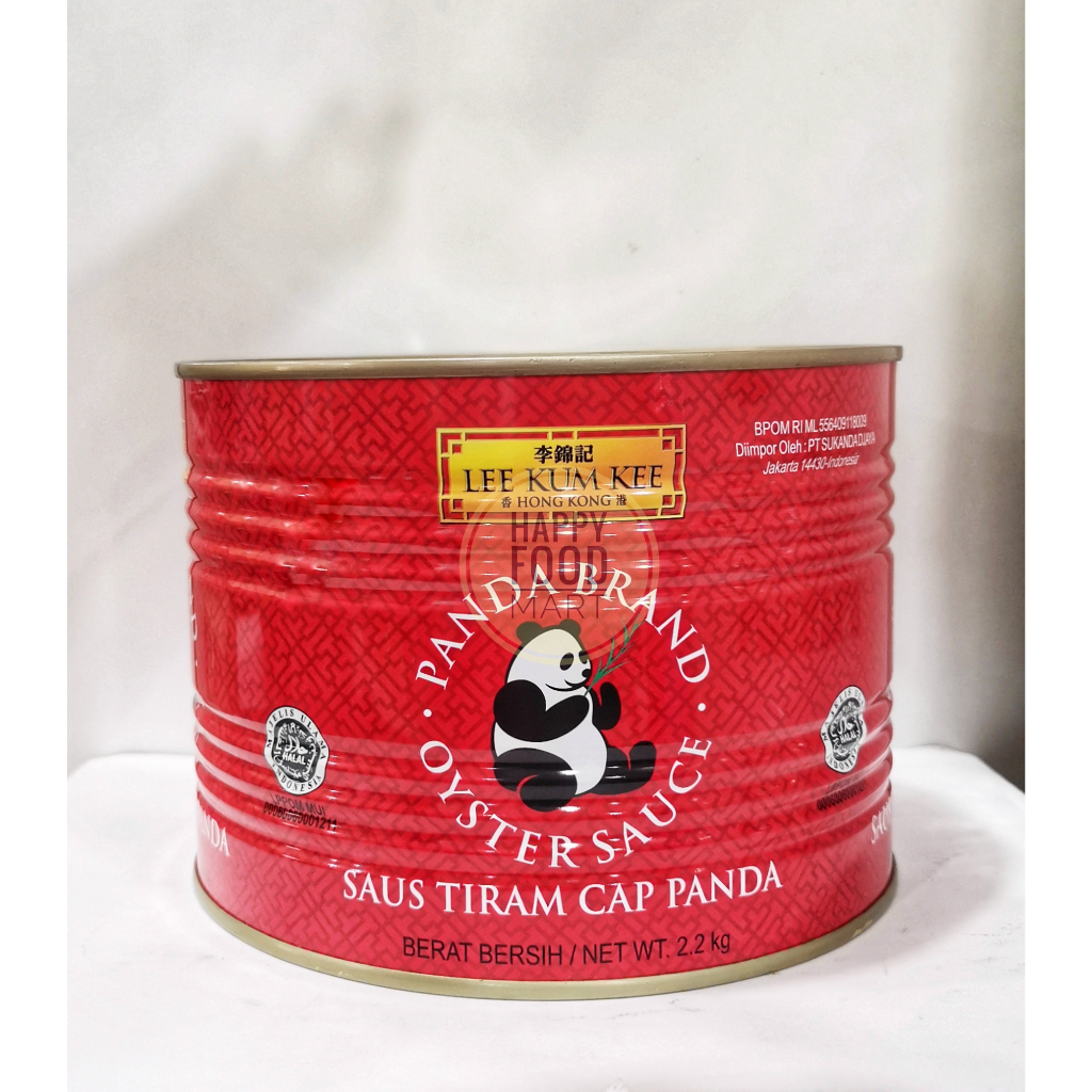 

[HALAL] LEE KUM KEE OYSTER SAUCE 2200G/ SAUS TIRAM KALENG LEE KUM KEE PANDA 2.2KG /2200 GRAM/2.2 KG