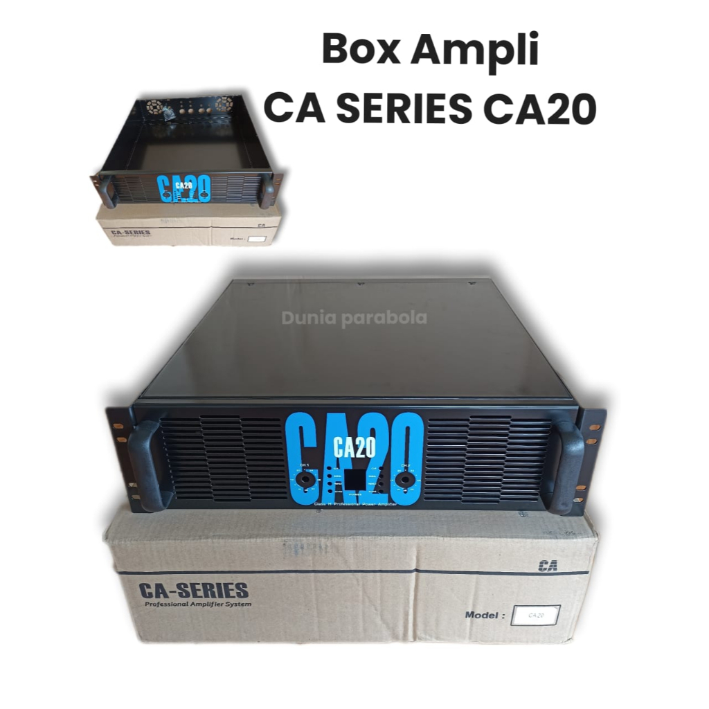 Box Power CA Amplifier CA20 Panel 3U Bahan Super Tebal Box Power Ampli Profesional Sound System CA20