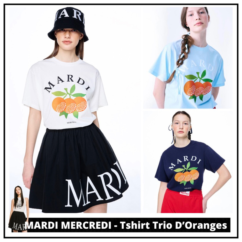 MARDI MERCREDI - Tshirt TRIO D’Oranges