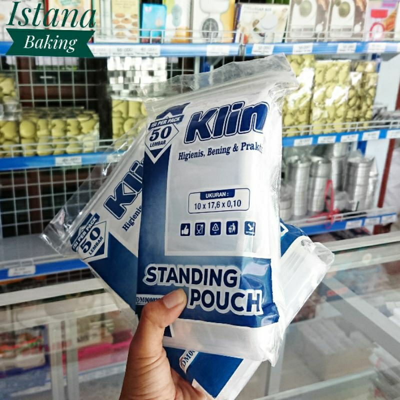 Standing Pouch Klin Bening Higienis Praktis Foodgrade Tebal Berkualitas