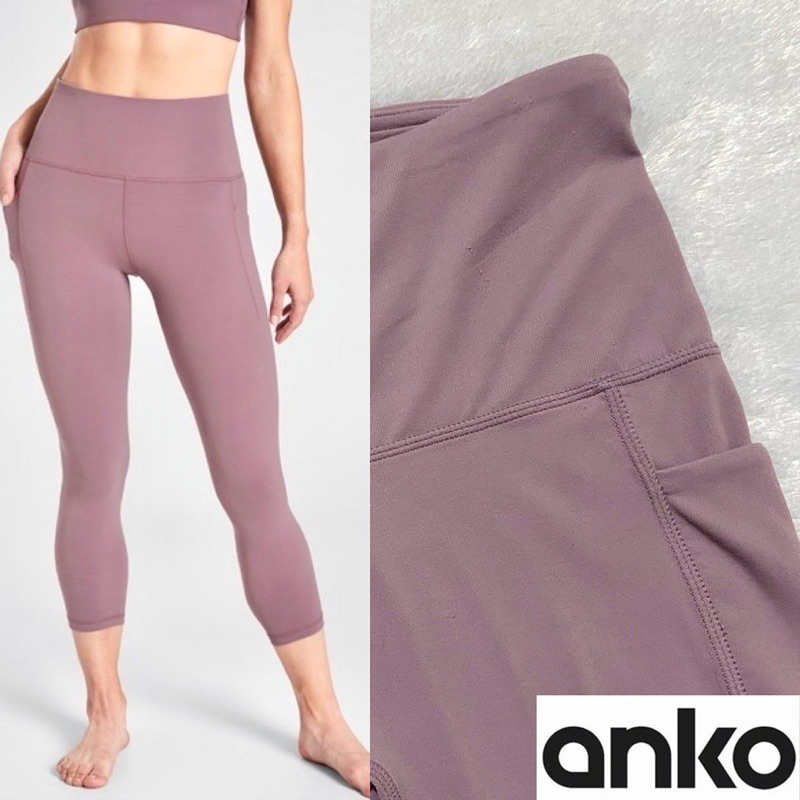 ANKO sport capri legging w/ pocket
