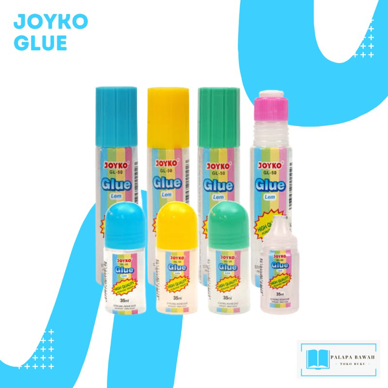 

LEM KERTAS / LEM CAIR JOYKO 50 ML 30 ML
