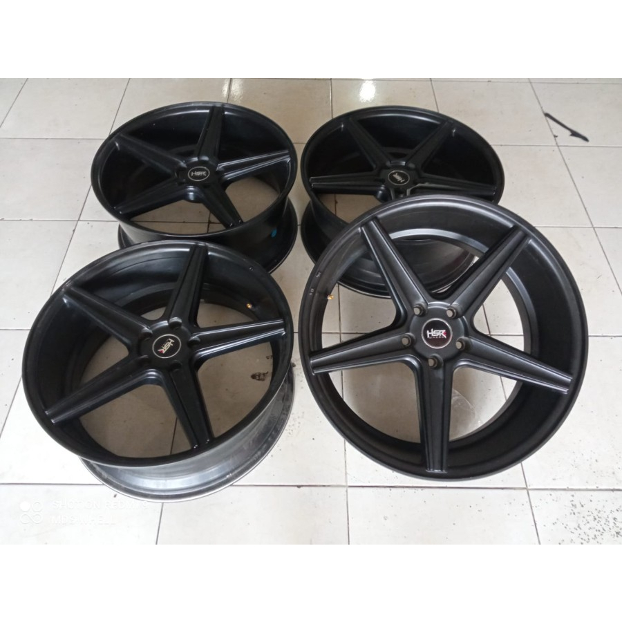 Velg Mobil Bekas Ring 20 Lubang 5 EMISSION HSR R20X8,5 5X114,3 ET40