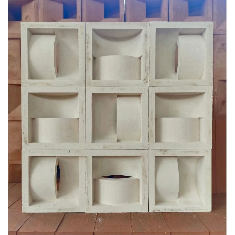 Roster Beton Anti Tampias Minimalis Modern Terlaris Motif Tikar Nonjol Dua Sisi SINAR ROSTER ASD