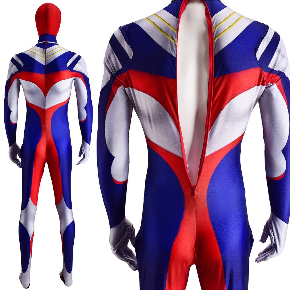 Kostum Ultraman Dewasa dan Kostum Halloween Cosplay Pria Bodysuit Anak Laki -Laki