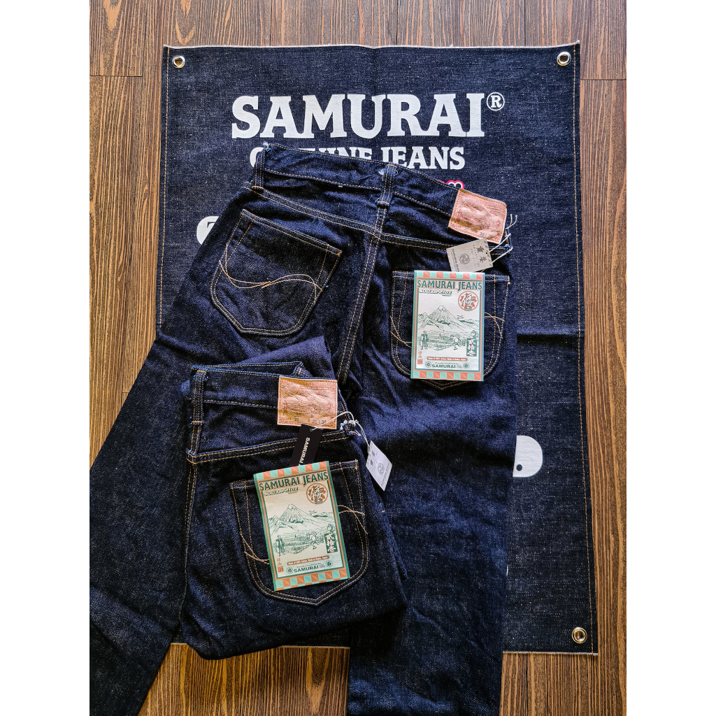 Samurai Jeans S003JP 21oz Cho-Kiwami Indigo Japan Selvage Yamato Jeans