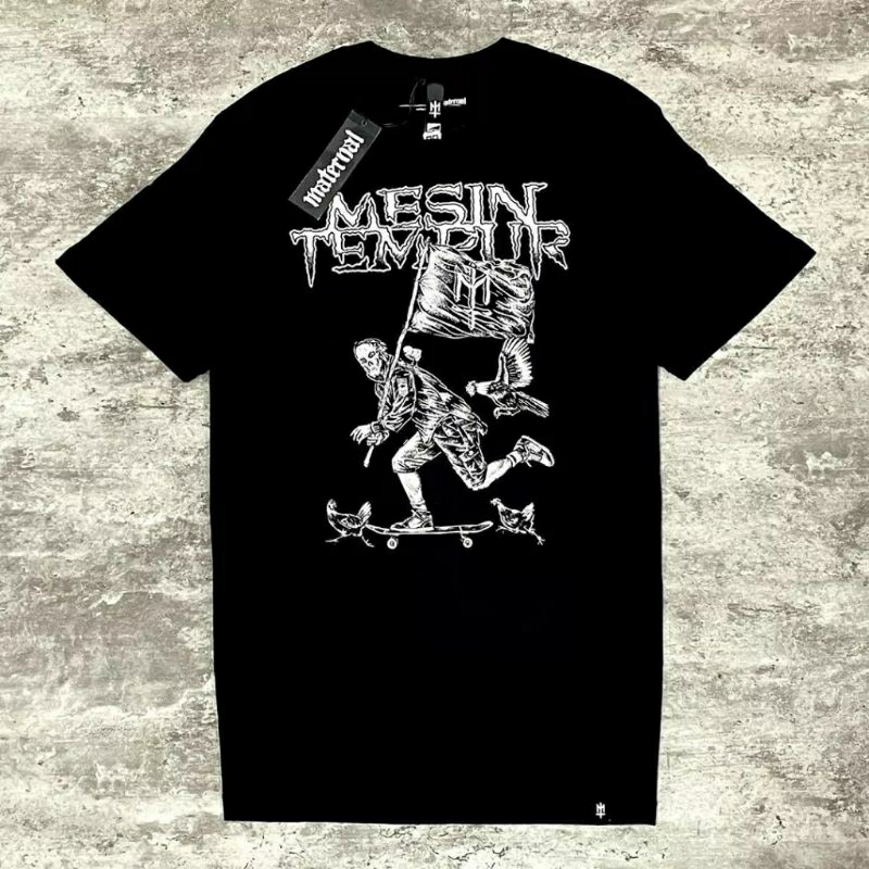 KAOS METAL MESIN TEMPUR X MATERNAL