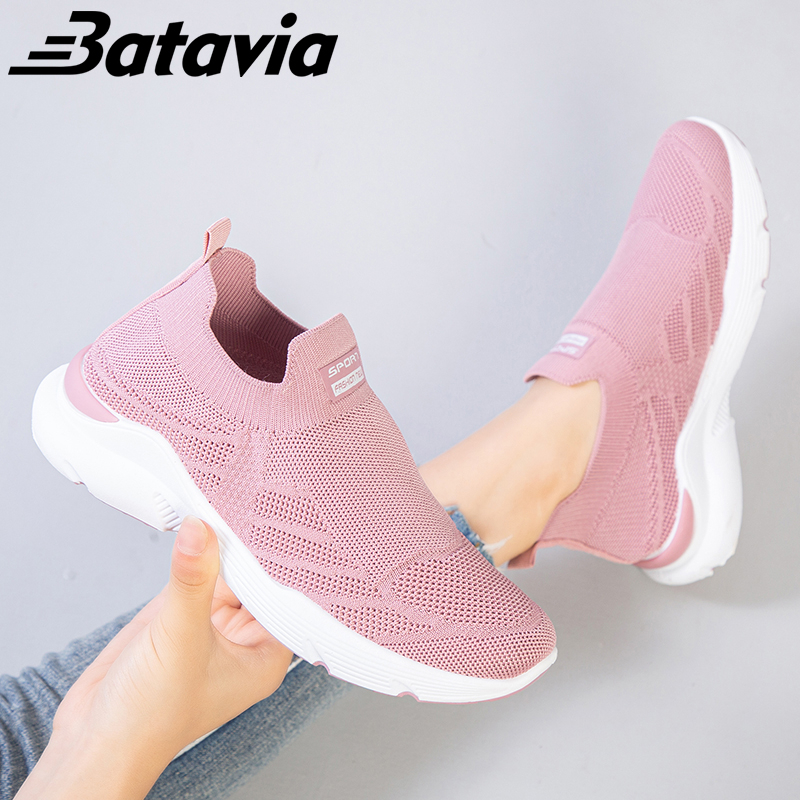 Batavia SIZE 37 ​Sepatu wanita Murah terbaru bernapas sepatu wanita kasual sneakers nyaman fashion sepatu wanita