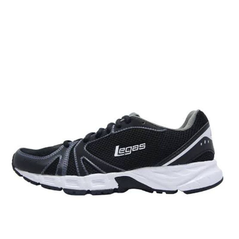 sepatu League Legas Hitam Nebula La M running shoes original promo