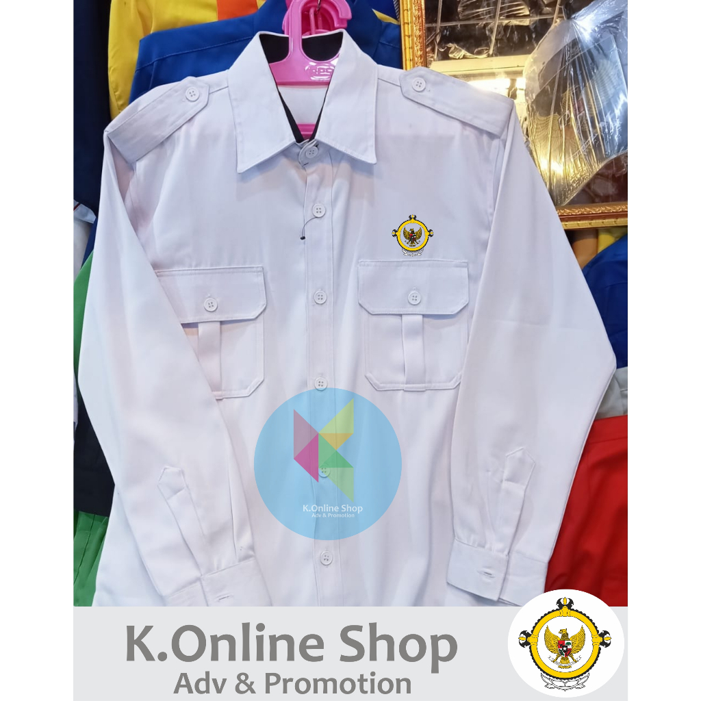 kemeja BPK RI Seragam BPK RI Baju BPK RI lengan Panjang