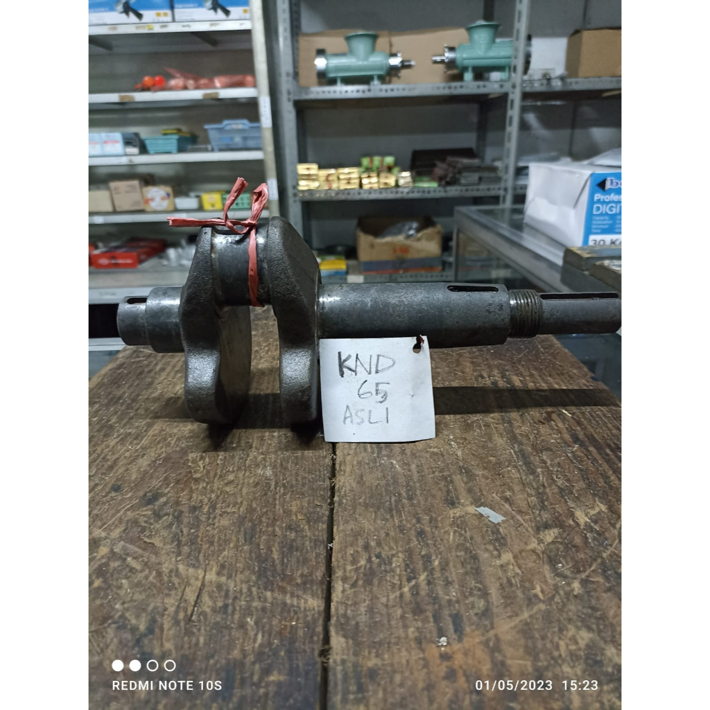 Askruk Kubota Crankshaft KND65 KND5B ASLI KUBOTA Japan bukan Taiwan