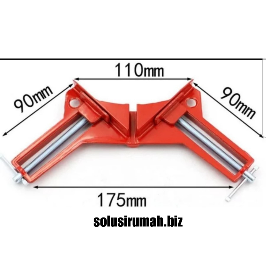 Clamp Corner Catok Mitre Siku Sudut 3 inch klem sudut 3&quot; 3INCH 75MM 75 MM