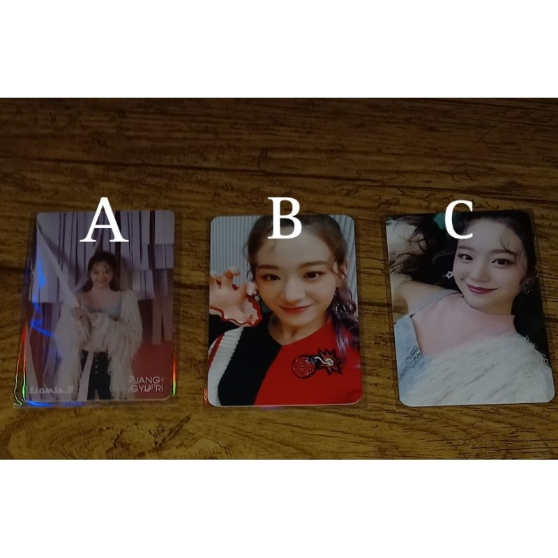 fromis_9 Jang Gyuri Photocard Album Love Bomb Kihno