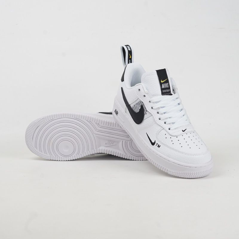 Sepatu AF1 LV8 Utility White Black