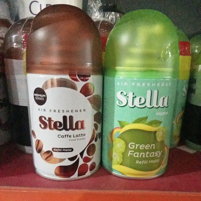 Stella Matic Refill Green Fantasy 225ml - Refill Pengharum Ruangan Otomatis