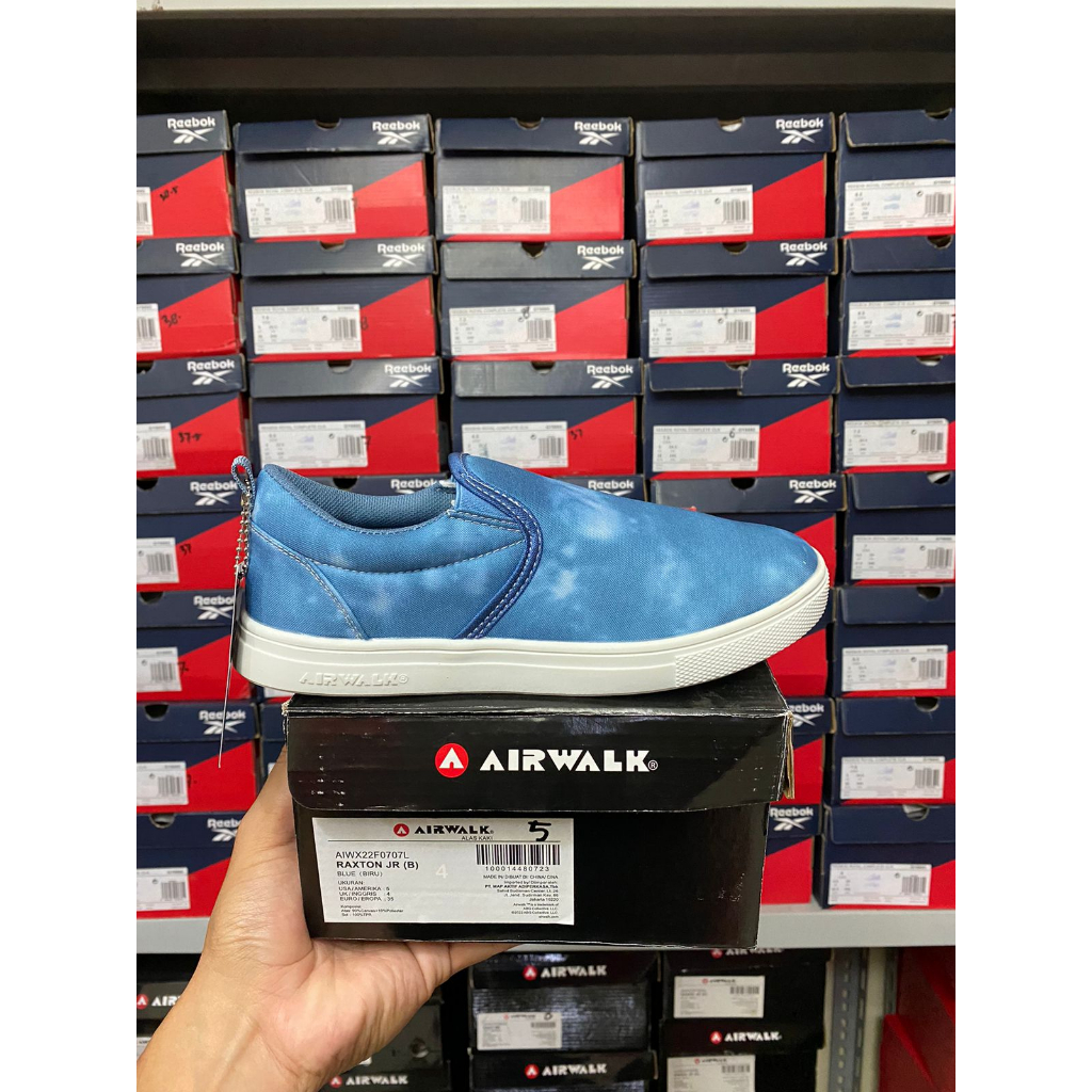 Airwalk Raxton Jr Blue Kids Shoes Original Unisex