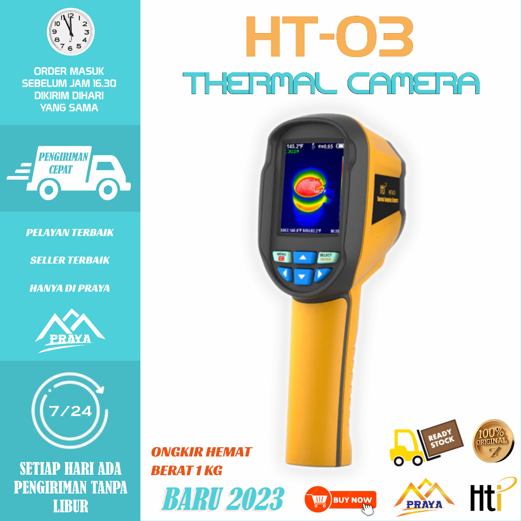 HT02 THERMAL IMAGER IMAGING CAMERA HT 02 FLUKE FLIR KILLER HT03 HT 03