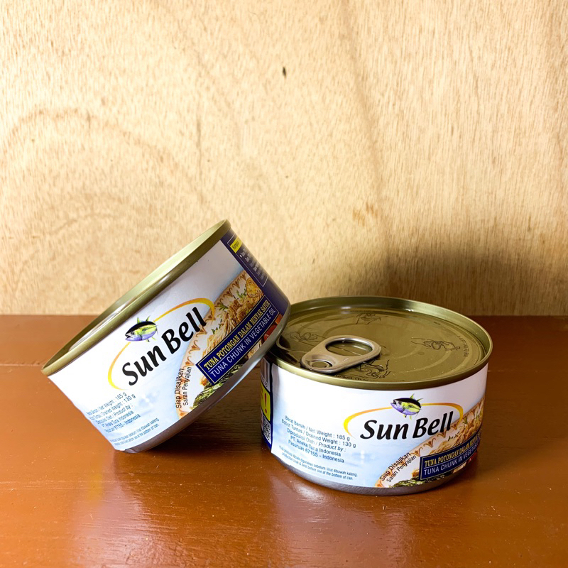 

SUNBELL BESAR IKAN TUNA DALAM KALENG KHUSUS PANCING 180gr