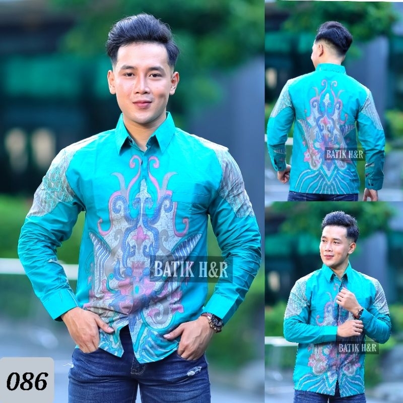 Baju Batik Lengan panjang Baju Batik lengan pendek Batik Solo Baju Batik Batik Premium Batik Original Batik Modern Batik H&amp;R Katun