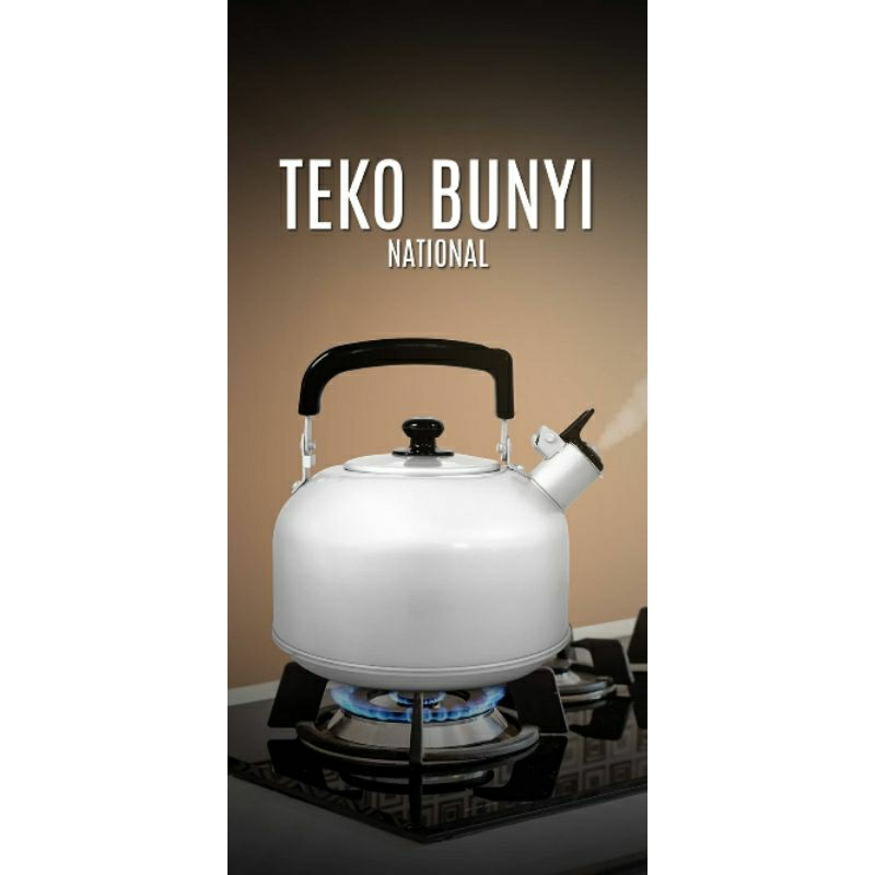 Maspion Teko Air Ceret Bunyi National Whistling Kettle 22cm 24cm 26cm