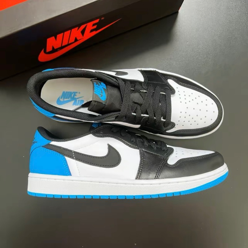 Nike Air Jordan 1 Low OG UNC Dark Powder Blue 100% Authentic