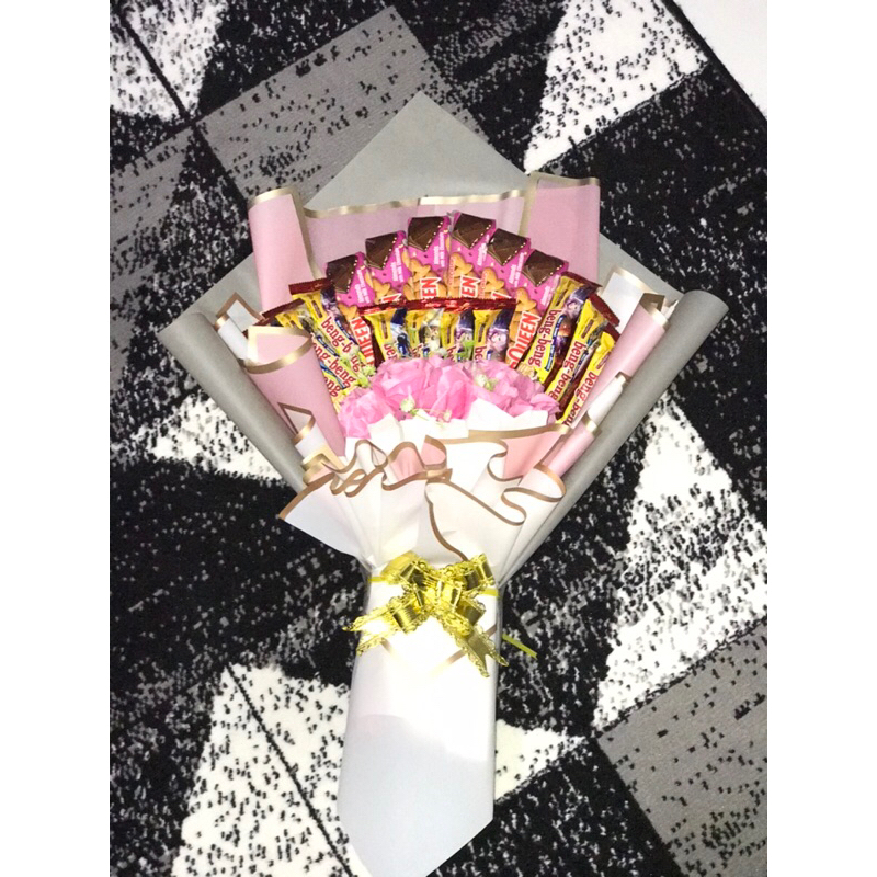 

Buket coklat silverquen&bengbeng