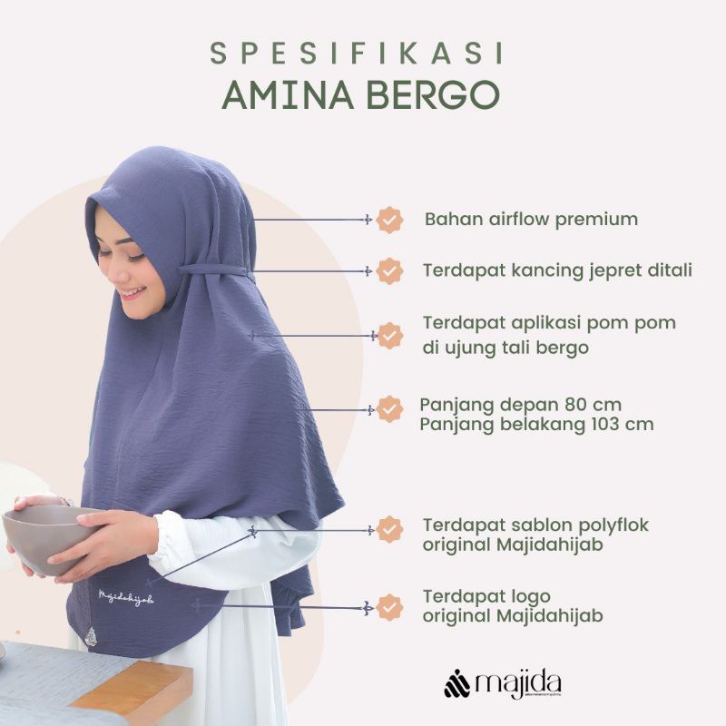 AMINA BERGO MAJIDA HIJAB