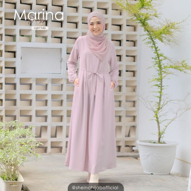 marina dress by sheina hijab