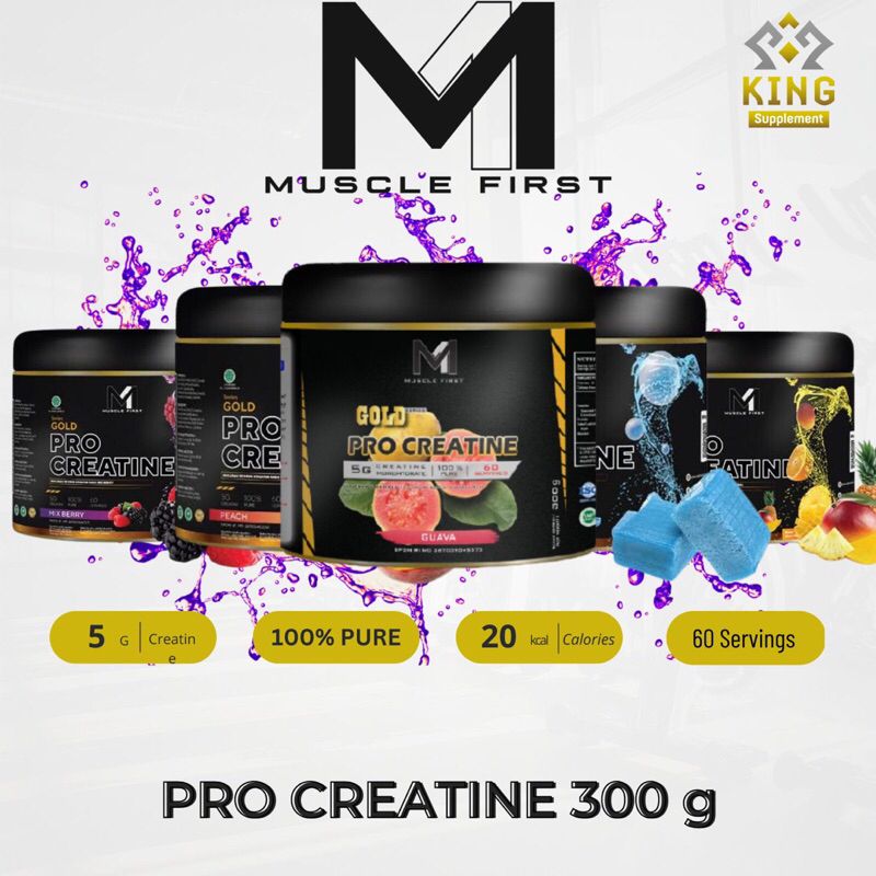 MUSCLE FIRST GOLD PRO CREATINE M1 CREATINE MONOHYDRATE