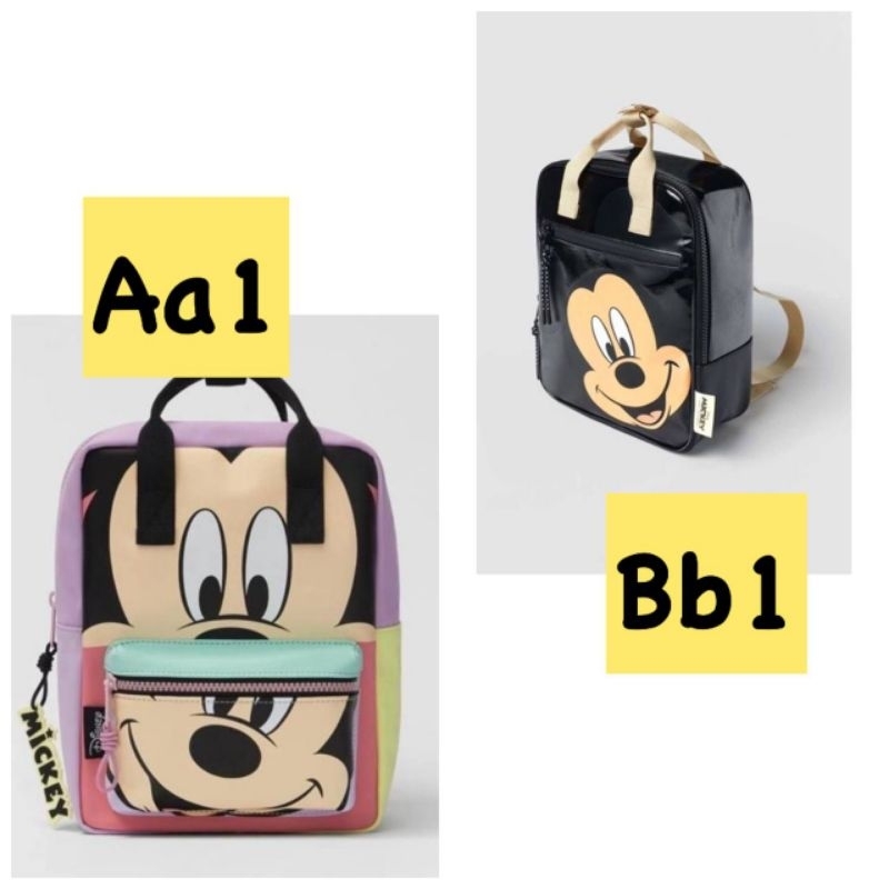 BACKPACK Z4R4 DISNEY. tas ransel disney. bagpack zara. bag pack disney x zara