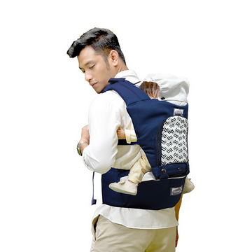 Gendongan Hipseat Anak Bayi / Gendongan Depan / Gendongan Duduk Snobby 6 PSS+APL Matrix Navy TPG2147