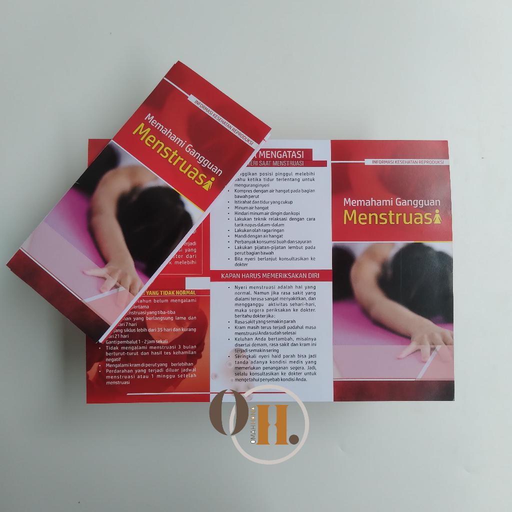 

Leaflet Menstruasi - Brosur Kesehatan Reproduksi Remaja - Edukasi Kespro remaja