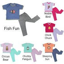 CuddleMe Mikumo Setelan Anak / Setelan Anak 1-2 Tahun / Baju Panjang Anak