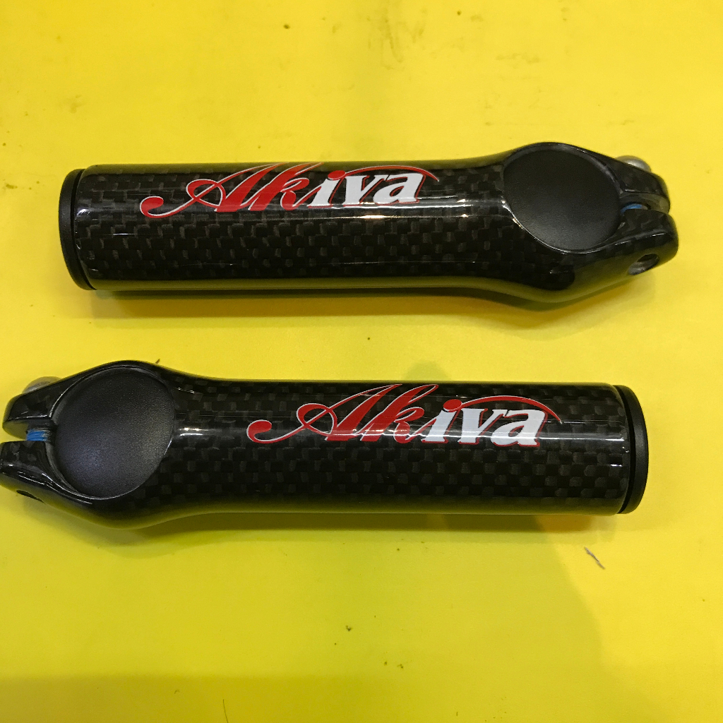 bar end akiva carbon original tanduk stang sepeda tambahan grip sepeda mtb turing touring