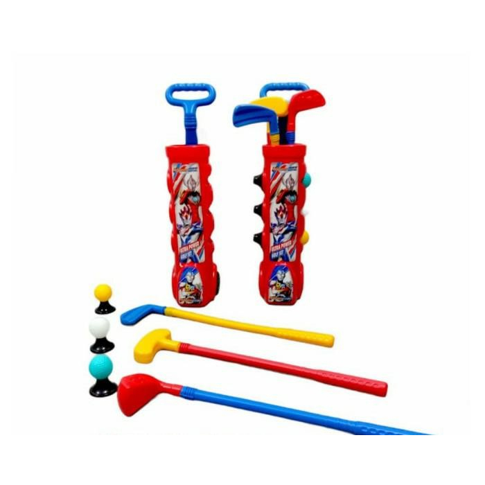 Mainan Anak Stick Stik Golf Olahraga Golfset Bola ( Asemka 46 )