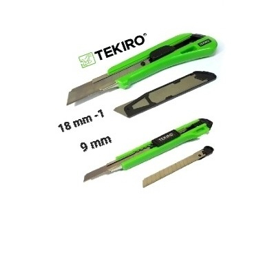 

PISAU CUTTER ( 9 mm , 18mm -1) TEKIRO
