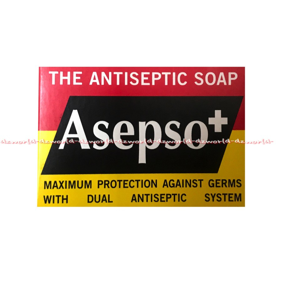 Asepso Antiseptik 80gr Sabun Batang Mengatasi Kuman Dan Biang Keringat Jerawat Muka Punggung Badan Asepso Anti Septik Bar Soap