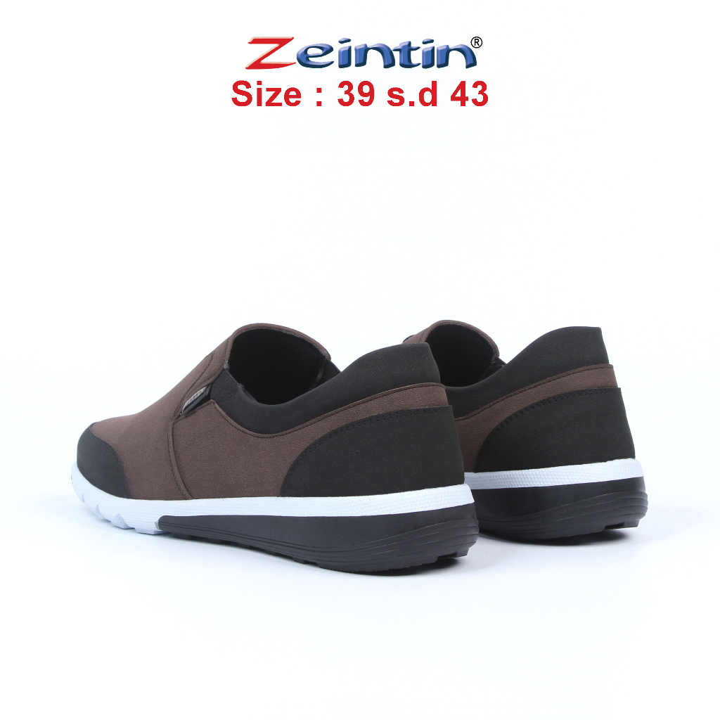 Zeintin - Sepatu kets Pria Original Zeintin I Hitam | Fashion Pria I Sepatu Sneakers Pria I Sepatu Kasul BJ