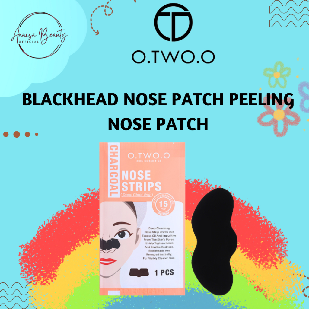 [100% ORI&amp;READY]O.TWO.O MASKER KOMEDO HITAM HIDUNG BLACKHEAD NOSE PATCH PEELING NOSE PATCH SN001