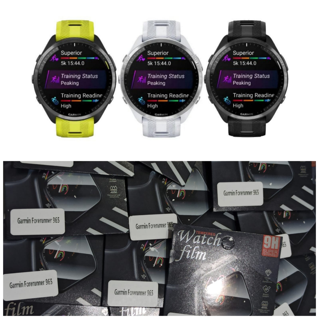 Anti Gores GARMIN FORERUNNER FR 965 Pelindung Layar 3d Curved Hydrogel