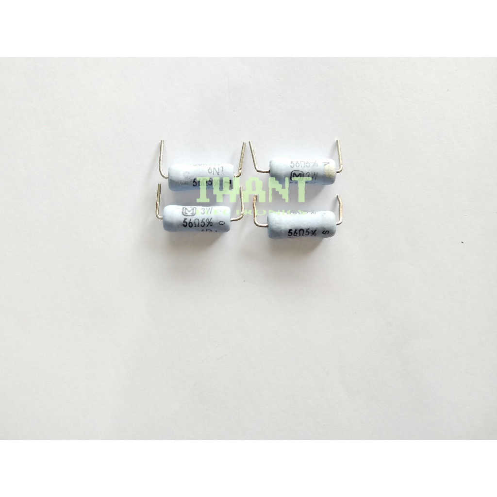 RESISTOR 3 WATT 56 OHM 5% RESISTOR 56 OHM 3 WATT 5% RESISTOR 3W 56 OHM