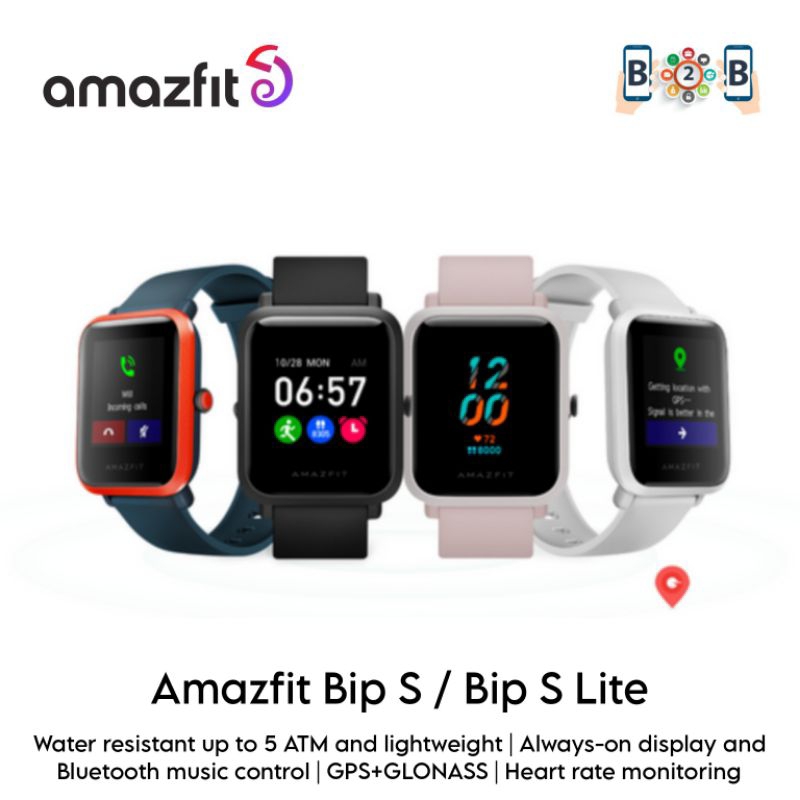 Amazfit Bip S / Bip S Lite Smartwatch TFT Screen GPS 5 ATM Water Resistant