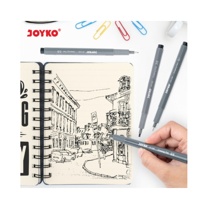 

Drawing Pen Pena Gambar Joyko DP 298S 6 Pcs