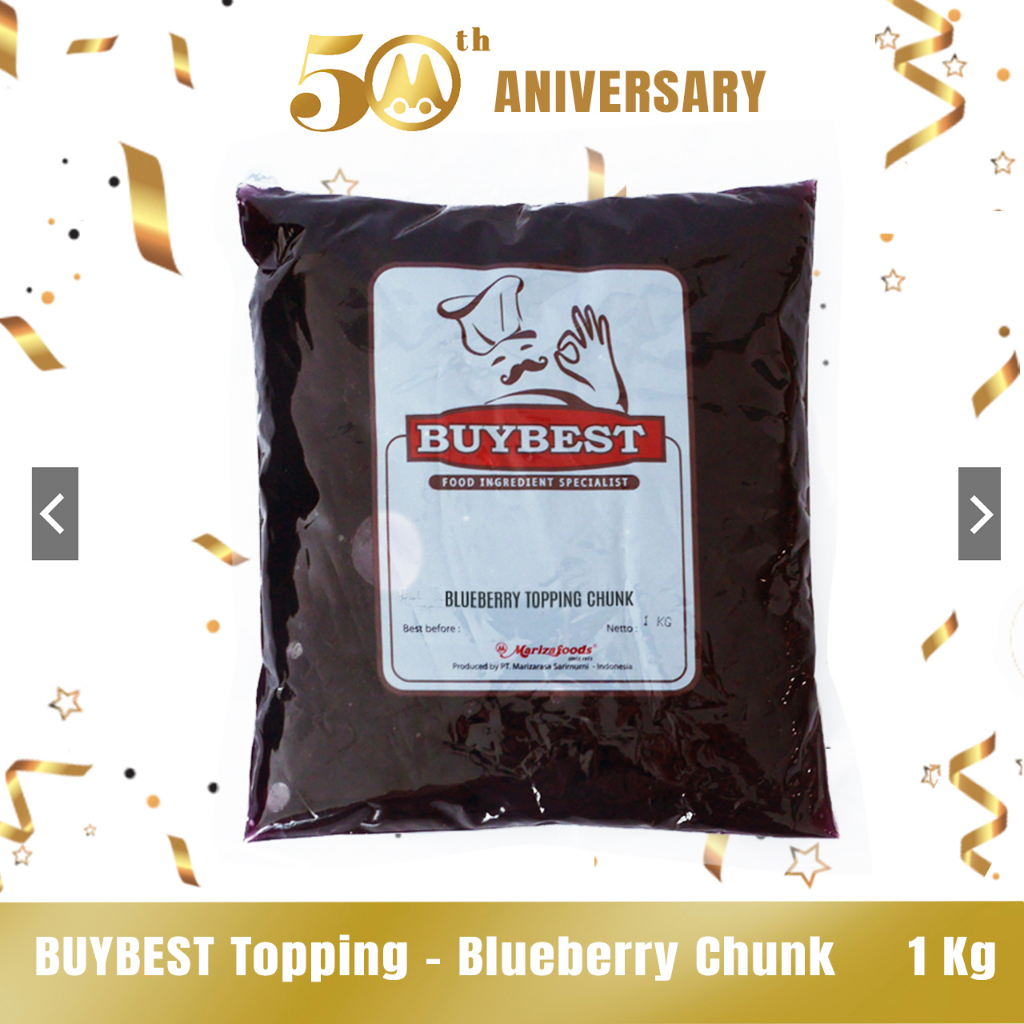 

JCB914 - Buybest Blueberry Chunk Topping 1kg