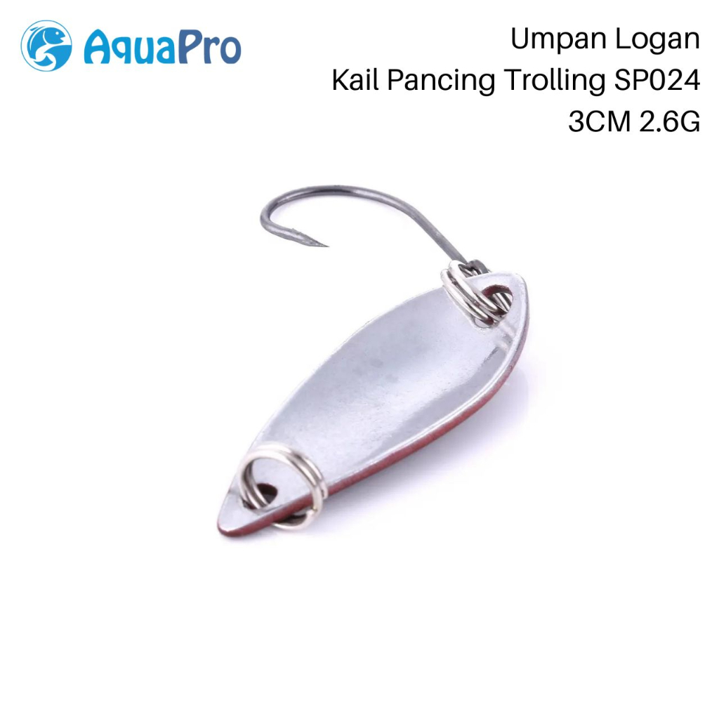 Umpan Pancing Mini SP214 3CM 3G Sendok Umpan Logam Warna-warni Spinnerbsit Ikan Kecil Ikan Tunggal Kait Jig Stream Trout Es Musim Dingin