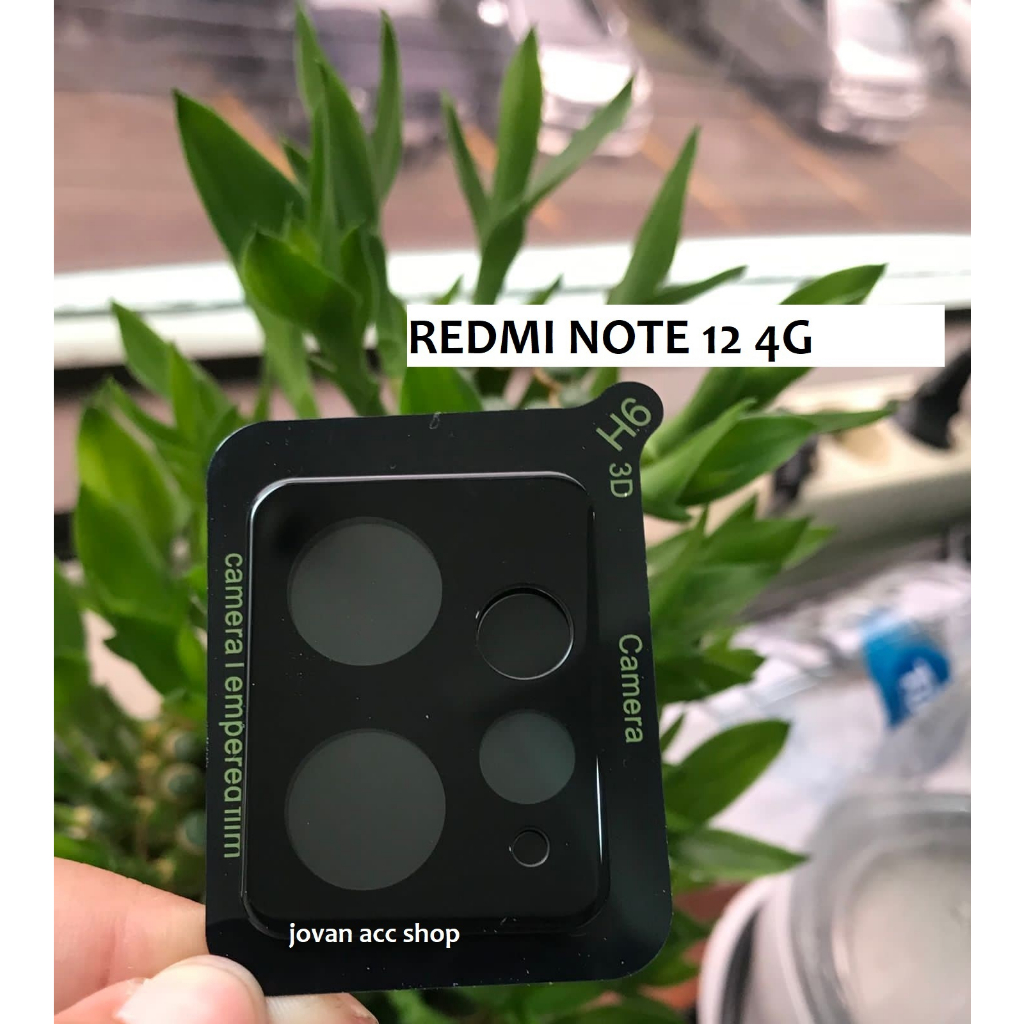 REDMI NOTE 12 12 PRO 5G 10 5G 10A 10C 10 2022 NOTE 10 5G NOTE 10 NOTE 10S NOTE 10 PRO TEMPERED FRAME BLACK CAMERA, TEMPRED CAMERA KACA FULL COVER PELINDUNG KAMERA BELAKANG HITAM LENS BACK PROTECTOR REDMI 10 4G