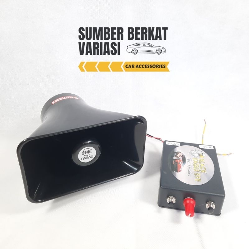 Alarm Toa Nada Mundur Toa Bus Telolet Kotak 12-24V